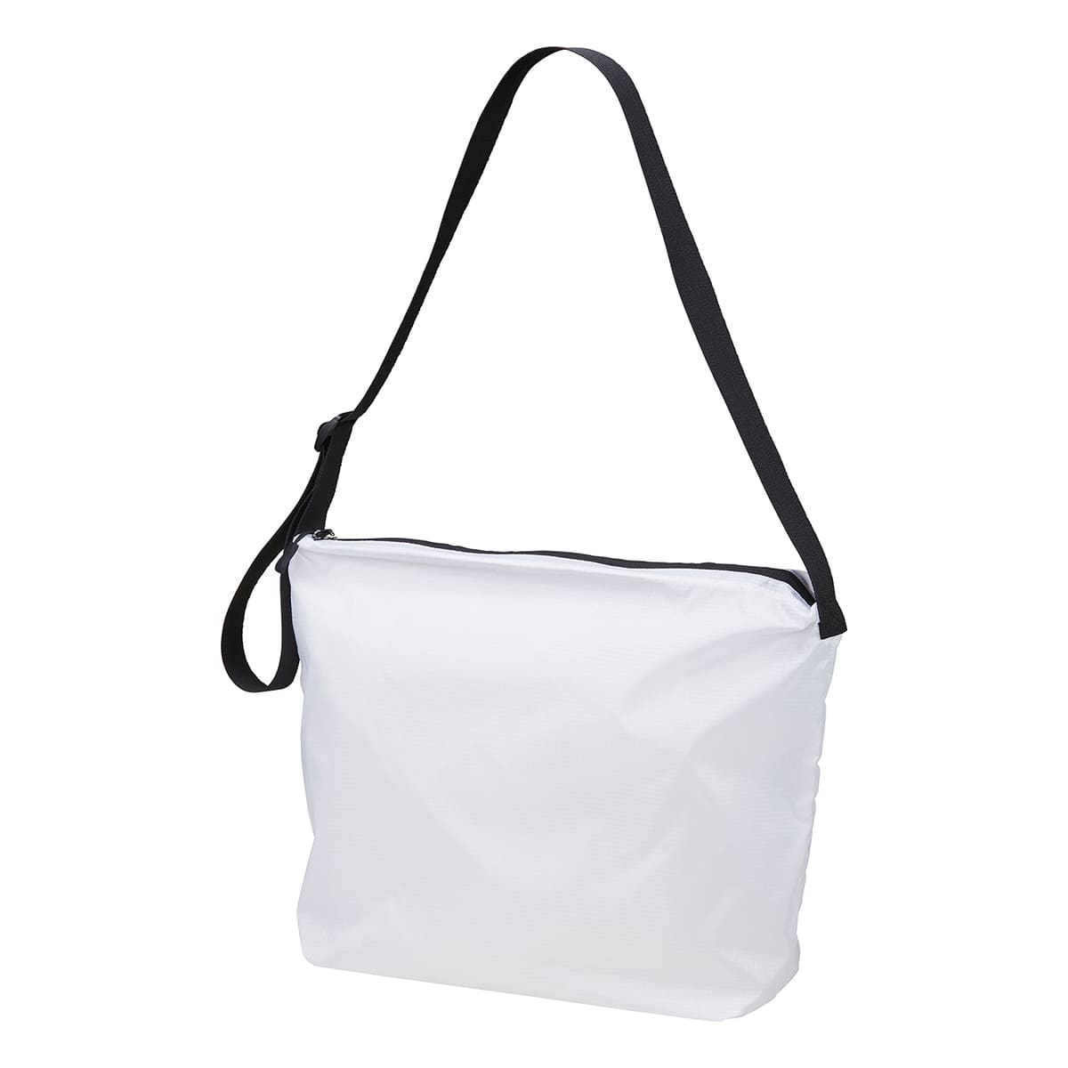 ライトナイロン リップストップ ショルダーバッグ | ノベルティ(小物) | 1枚 | 1421-01 | オフホワイト