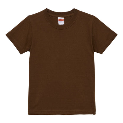 5.6オンス ハイクオリティーTシャツ | キッズ | 1枚 | 5001-02 | ダークブラウン