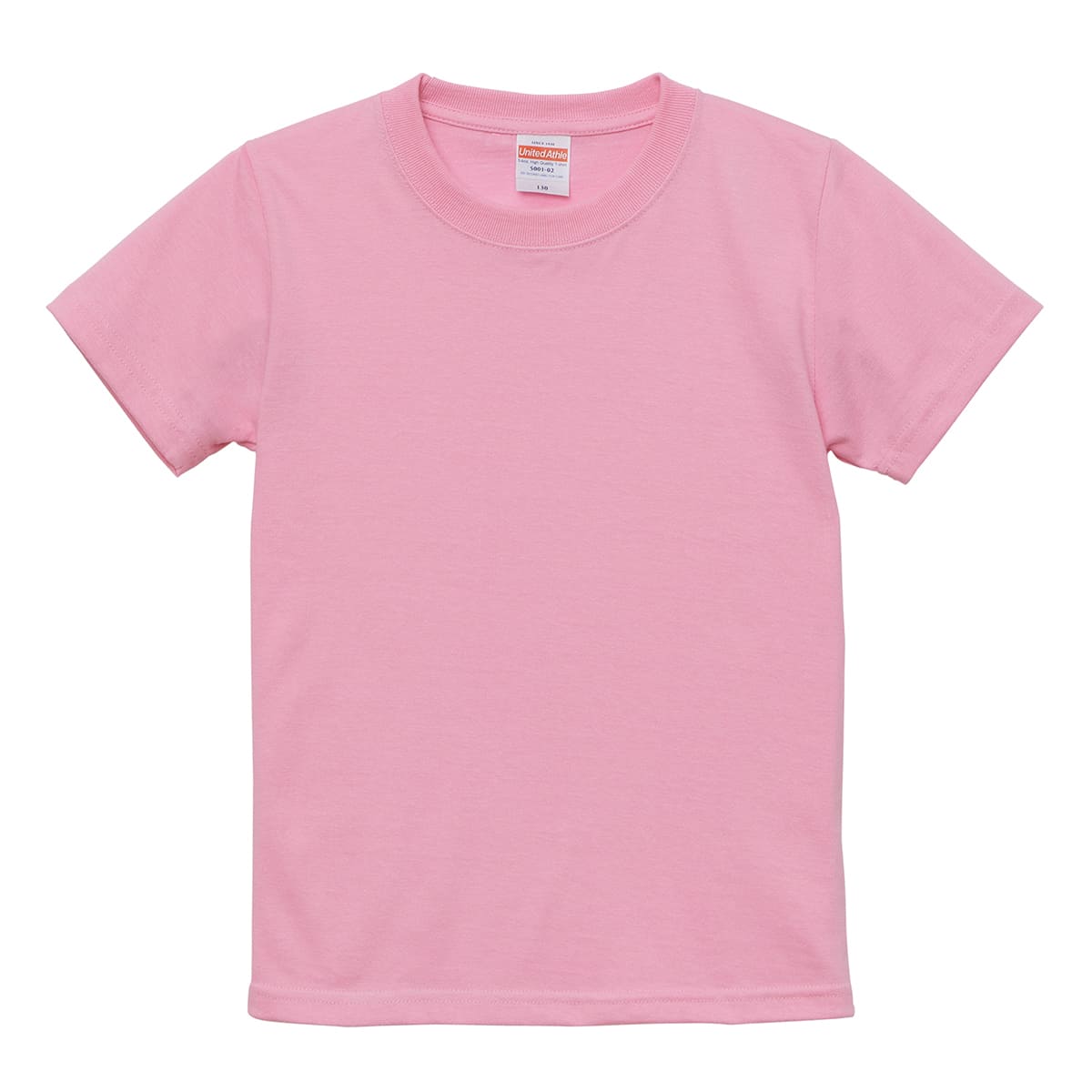 5.6オンス ハイクオリティーTシャツ | キッズ | 1枚 | 5001-02 | ピンク