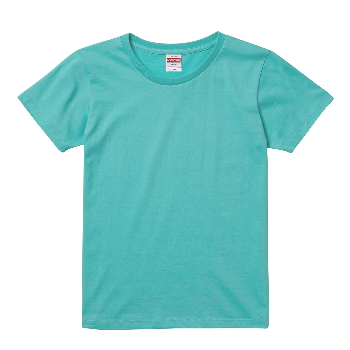 5.6オンス ハイクオリティーTシャツ | レディース | 1枚 | 5001-03 | ミントグリーン