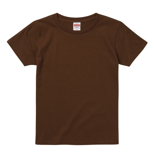 5.6オンス ハイクオリティーTシャツ | レディース | 1枚 | 5001-03 | ダークブラウン