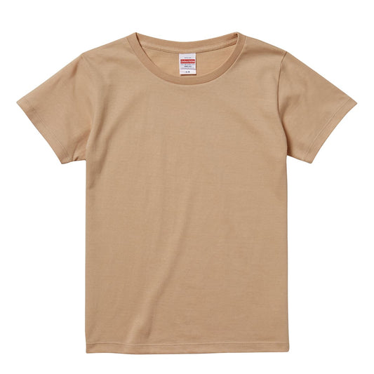 5.6オンス ハイクオリティーTシャツ | レディース | 1枚 | 5001-03 | ライトベージュ
