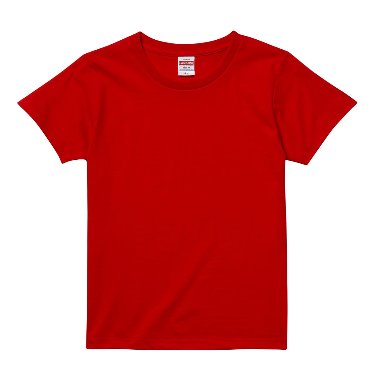 5.6オンス ハイクオリティーTシャツ | レディース | 1枚 | 5001-03 | レッド