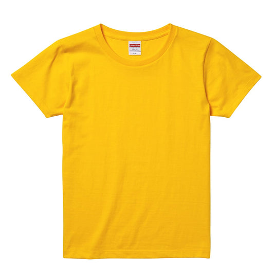 5.6オンス ハイクオリティーTシャツ | レディース | 1枚 | 5001-03 | カナリアイエロー