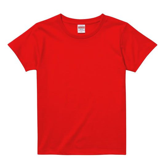 5.6オンス ハイクオリティーTシャツ | レディース | 1枚 | 5001-03 | ハイレッド