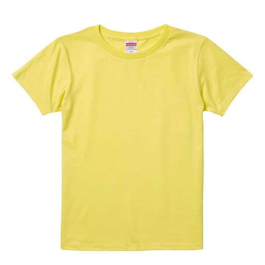 5.6オンス ハイクオリティーTシャツ | レディース | 1枚 | 5001-03 | ライトイエロー