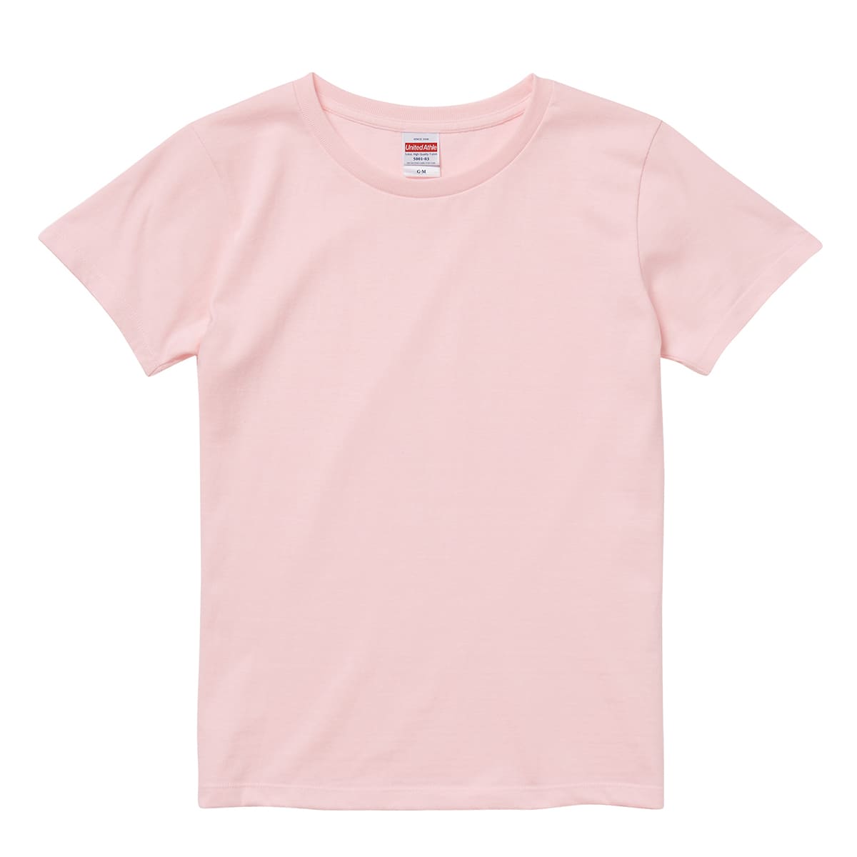 5.6オンス ハイクオリティーTシャツ | レディース | 1枚 | 5001-03 | ベビーピンク