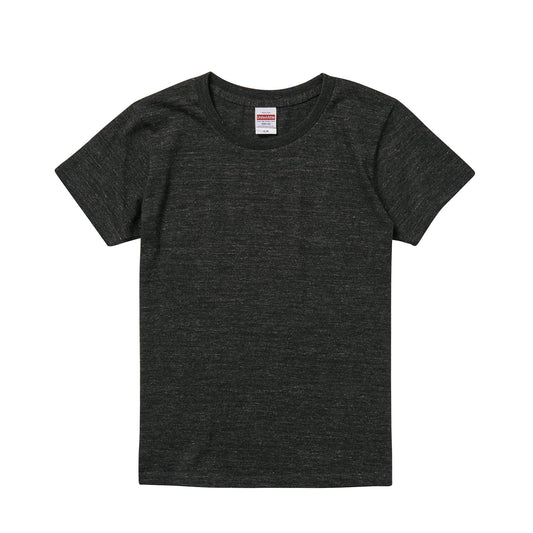 5.6オンス ハイクオリティーTシャツ | レディース | 1枚 | 5001-03 | ヘザーブラック