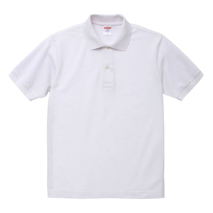 6.0オンス ヘヴィーウェイト コットン ポロシャツ | メンズ | 1枚 | 5543-01 | ホワイト