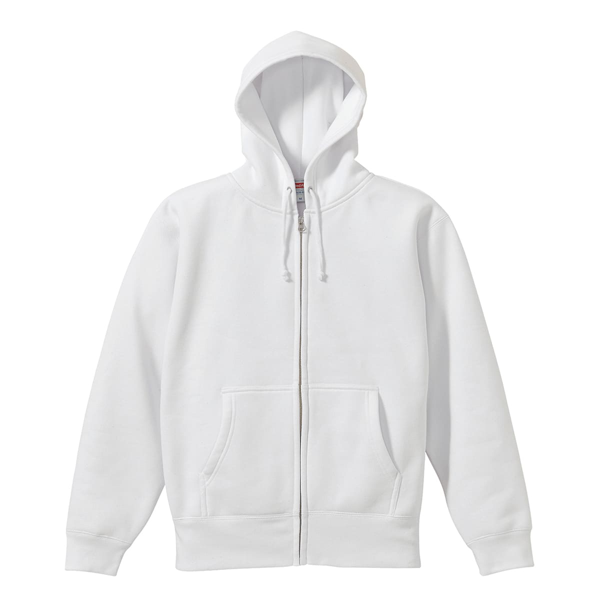 10.0オンス CVC スウェット フルジップ パーカ | ビッグサイズ | 1枚 | 5620-01 | ホワイト