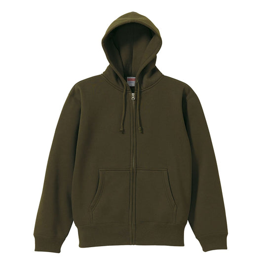 10.0オンス CVC スウェット フルジップ パーカ | メンズ | 1枚 | 5620-01 | オリーブ