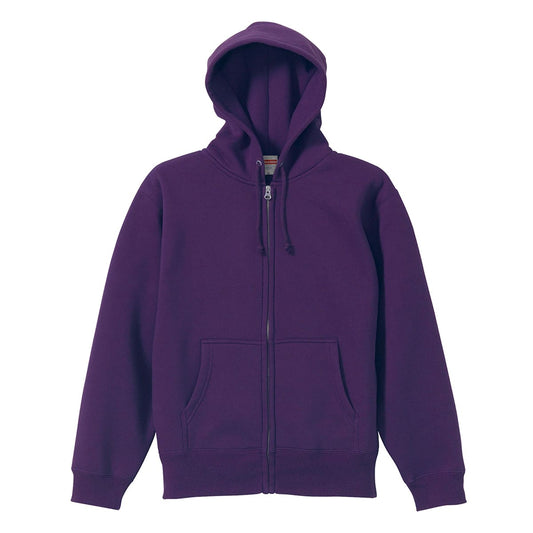 10.0オンス CVC スウェット フルジップ パーカ | メンズ | 1枚 | 5620-01 | パープル