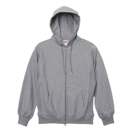 12.0オンス ヘヴィーウェイト スウェット フルジップ パーカ | ビッグサイズ | 1枚 | 5762-01 | ミックスグレー