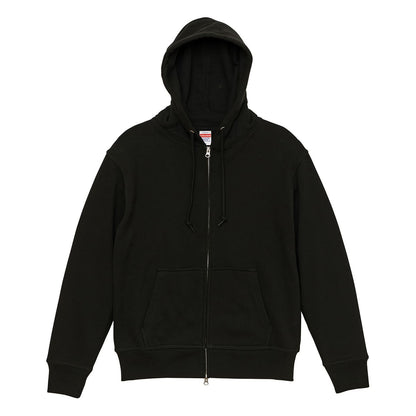 12.7オンス ヘヴィーウェイト スウェット フルジップ パーカ（裏パイル） | ビッグサイズ | 1枚 | 5767-01 | ブラック