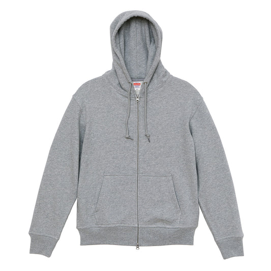 12.7オンス ヘヴィーウェイト スウェット フルジップ パーカ（裏パイル） | ビッグサイズ | 1枚 | 5767-01 | ミックスグレー