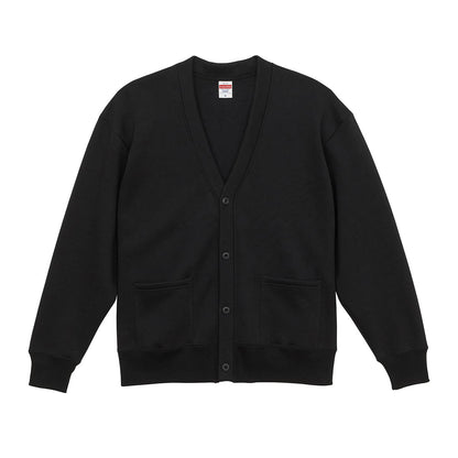 10.0オンス T/C ルーズフィット スウェット カーディガン (裏起毛) | メンズ | 1枚 | 5790-01 | ブラック