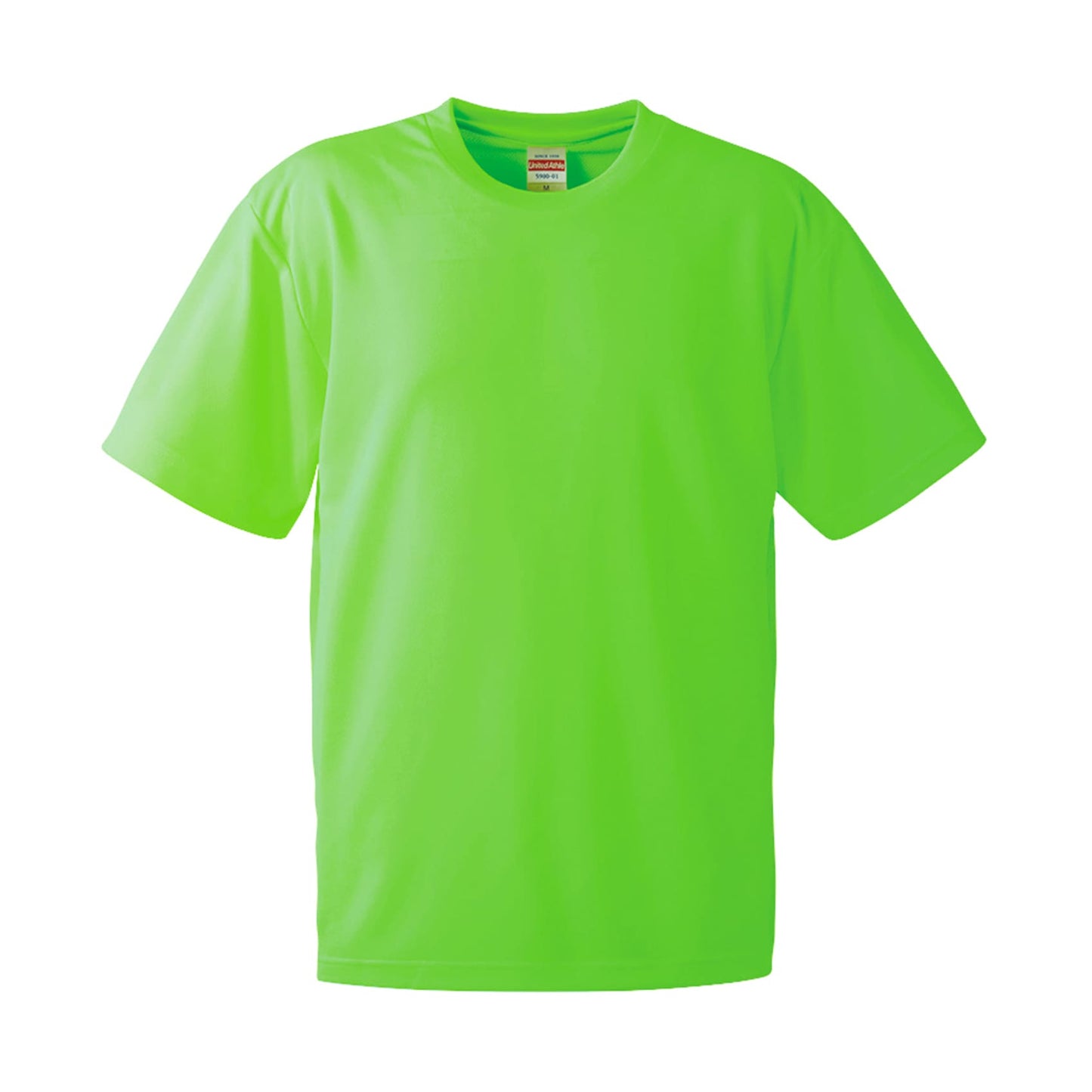 4.1オンスドライTシャツ | ビッグサイズ | 1枚 | 5900-01 | 蛍光グリーン
