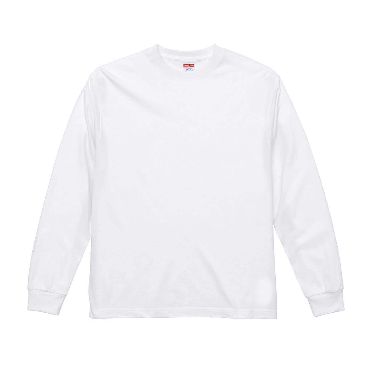 6.2オンス プレミアム ロングスリーブ Tシャツ（2.1インチリブ） | ビッグサイズ | 1枚 | 5913-01 | ホワイト