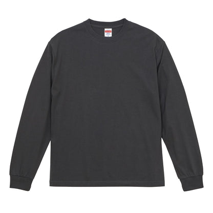 6.2オンス プレミアム ロングスリーブ Tシャツ（2.1インチリブ） | ビッグサイズ | 1枚 | 5913-01 | スミ