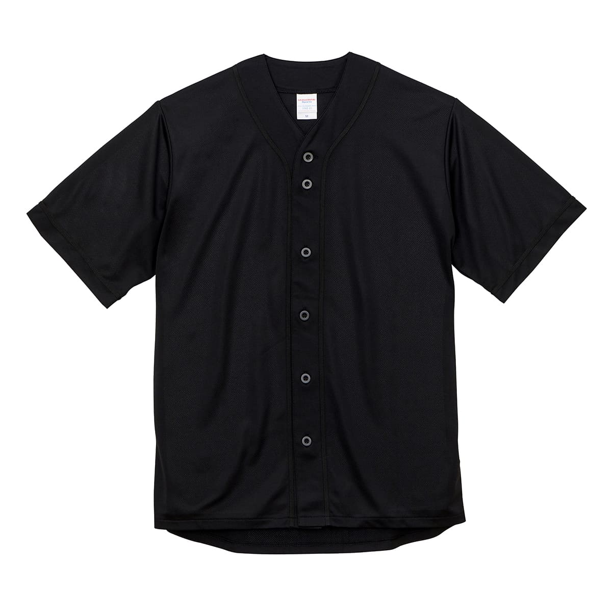 4.1オンス ドライアスレチック ベースボールシャツ | ビッグサイズ | 1枚 | 5982-01 | ブラック/ブラック