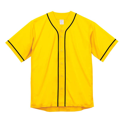 4.1オンス ドライアスレチック ベースボールシャツ | ビッグサイズ | 1枚 | 5982-01 | カナリアイエロー/ブラック