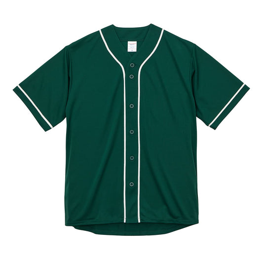 4.1オンス ドライアスレチック ベースボールシャツ | メンズ | 1枚 | 5982-01 | アイビーグリーン/ホワイト