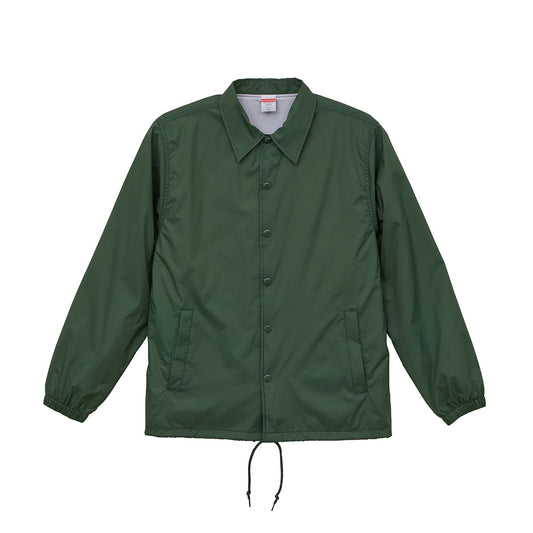 ナイロン コーチ ジャケット (ライニング付) | ビッグサイズ | 1枚 | 7059-01 | フォレストグリーン