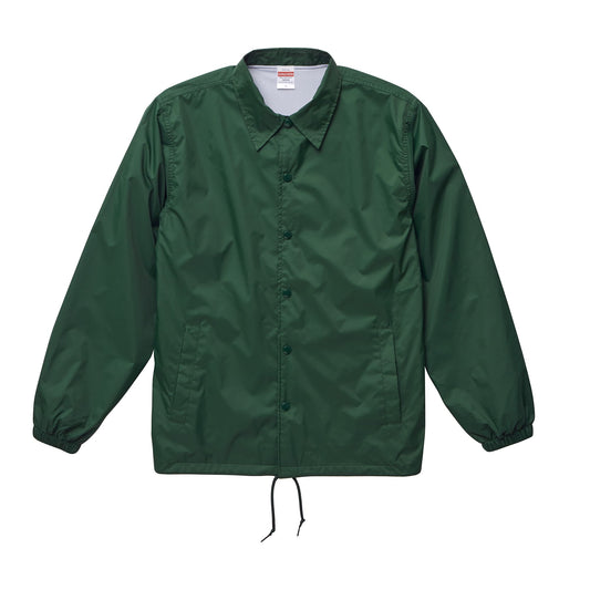 ナイロン コーチ ジャケット (ライニング付) | ビッグサイズ | 1枚 | 7059-01 | アイビーグリーン