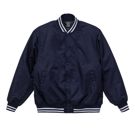 スタジアム ジャケット（中綿入） | メンズ | 1枚 | 7491-01 | ネイビー/ホワイト
