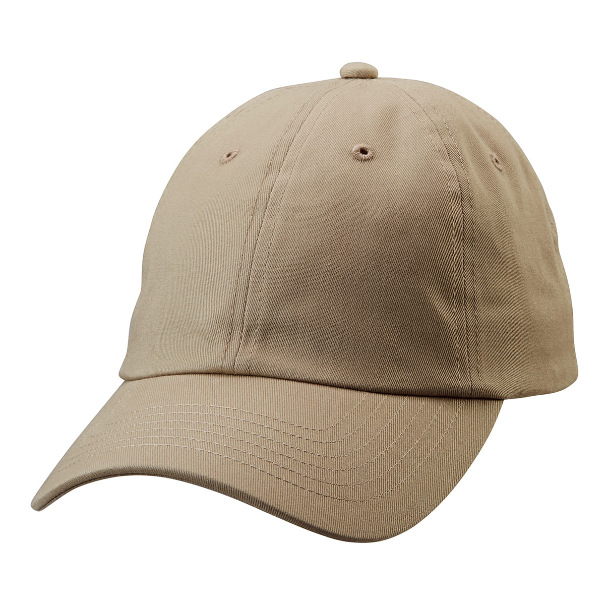 コットン ツイル ロー キャップ | ノベルティ(小物) | 1枚 | 9670-01 | ライトベージュ