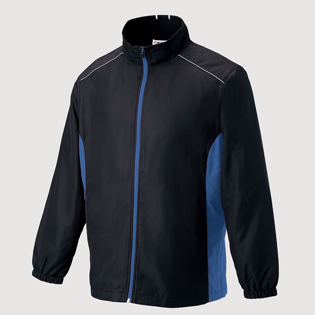 裏トリコットブレーカージャケット | ユニフォーム | 1枚 | P6700 | ブラック×ロイヤルブルー