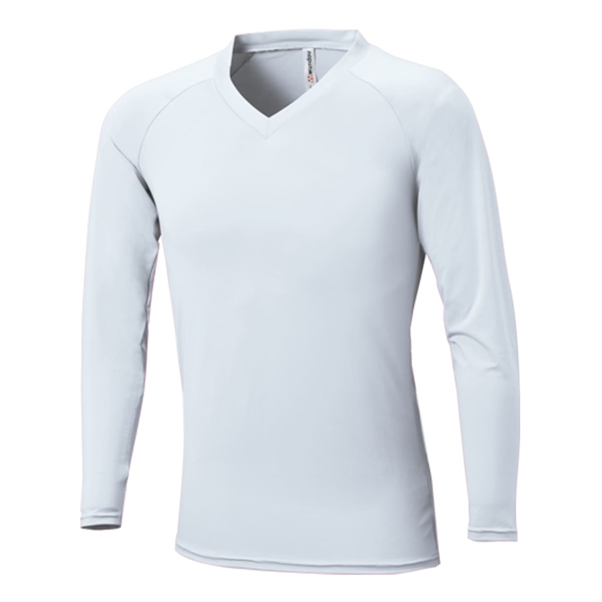 カラーインナー長袖Vネック | ユニフォーム | 1枚 | P7200 | ホワイト