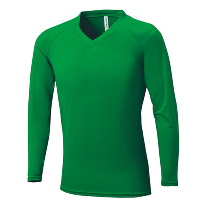 カラーインナー長袖Vネック | ユニフォーム | 1枚 | P7200 | グリーン