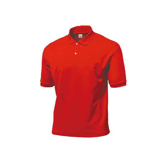 【送料無料】タフドライポロシャツ | キッズ | 1枚 | P115 | レッド