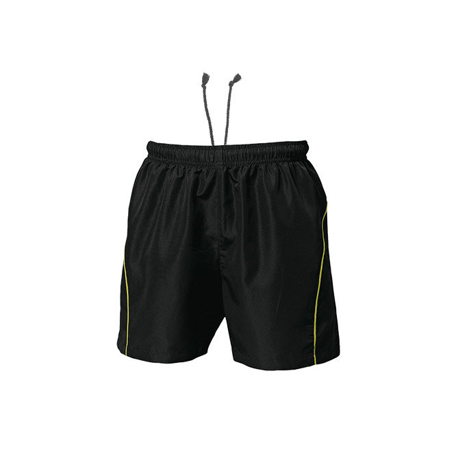 【送料無料】バレーボールパンツ | ユニフォーム | 1枚 | P1680 | ブラック×イエロー