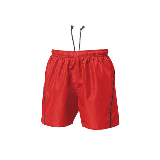 【送料無料】バレーボールパンツ | ユニフォーム | 1枚 | P1680 | レッド×ブラック