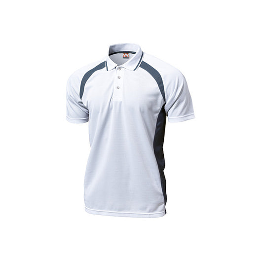 【送料無料】ベーシックテニスシャツ | ユニフォーム | 1枚 | P1710 | ホワイト