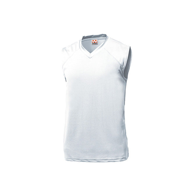 【送料無料】ベーシックバスケットシャツ | ユニフォーム | 1枚 | P1810 | ホワイト