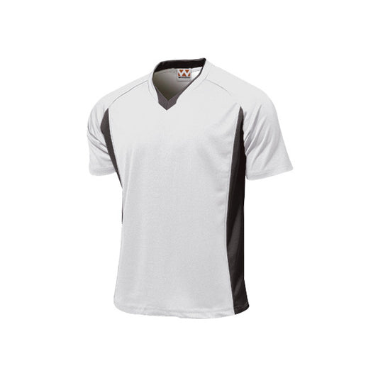 【送料無料】ベーシックサッカーシャツ | ユニフォーム | 1枚 | P1910 | ホワイト