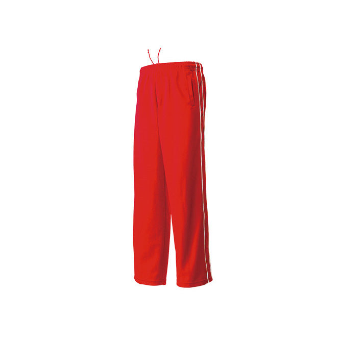 【送料無料】パイピングトレーニングパンツ | ユニフォーム | 1枚 | P2050 | レッド