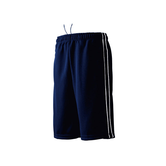 【送料無料】パイピングハーフパンツ | ユニフォーム | 1枚 | P2080 | ネイビー