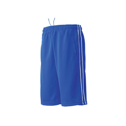 【送料無料】パイピングハーフパンツ | ユニフォーム | 1枚 | P2080 | ブルー