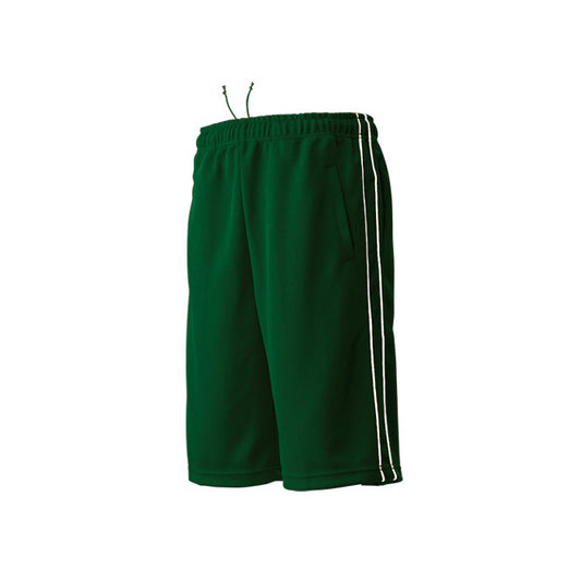 【送料無料】パイピングハーフパンツ | ユニフォーム | 1枚 | P2080 | ブロンズグリーン