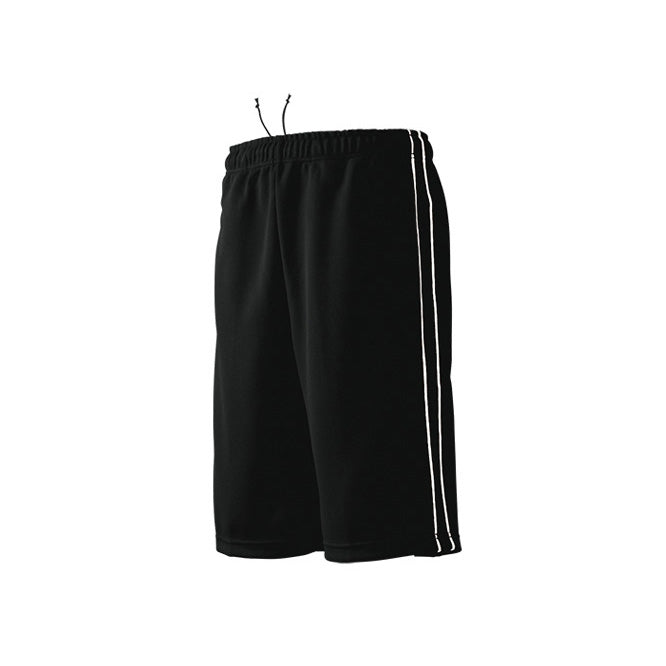 【送料無料】パイピングハーフパンツ | ユニフォーム | 1枚 | P2080 | ブラック