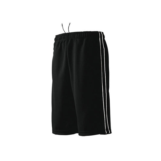 【送料無料】パイピングハーフパンツ | ユニフォーム | 1枚 | P2080 | ブラック