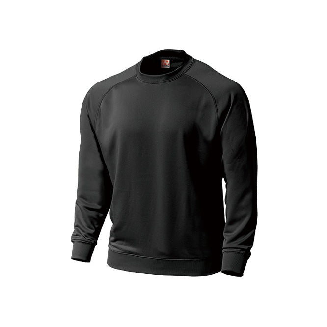 【送料無料】ドライスウェットラグランシャツ | メンズ | 1枚 | P3000 | ブラック