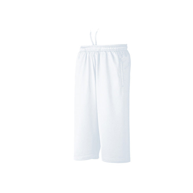 【送料無料】ドライスウェットミッドカットパンツ | キッズ | 1枚 | P3070 | ホワイト