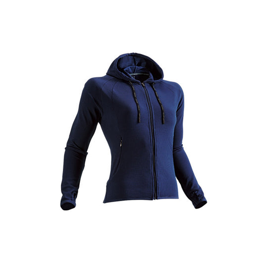 【送料無料】ウィメンズフィットネスパーカー | ユニフォーム | 1枚 | P3220 | ネイビー