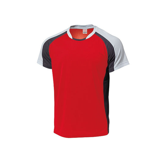 【送料無料】バトミントンシャツ | ユニフォーム | 1枚 | P3610 | レッド