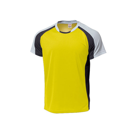【送料無料】バトミントンシャツ | ユニフォーム | 1枚 | P3610 | イエロー